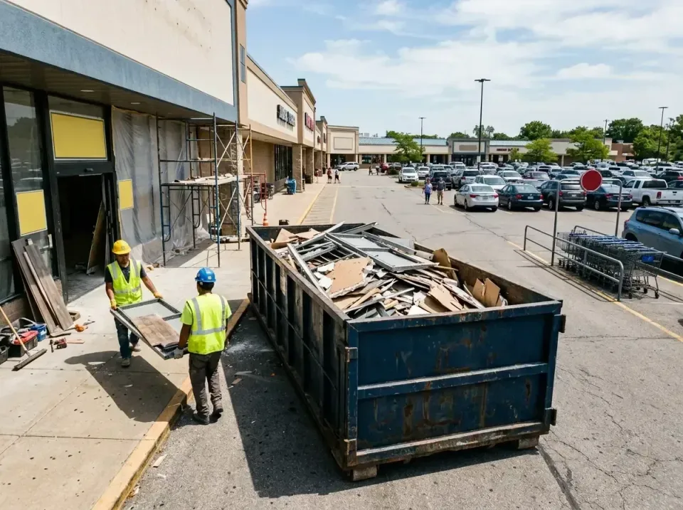 retail-store-renovation-debris-003 — frequently asked questions, Roll-off Dumpster Rentals in Darien, IL